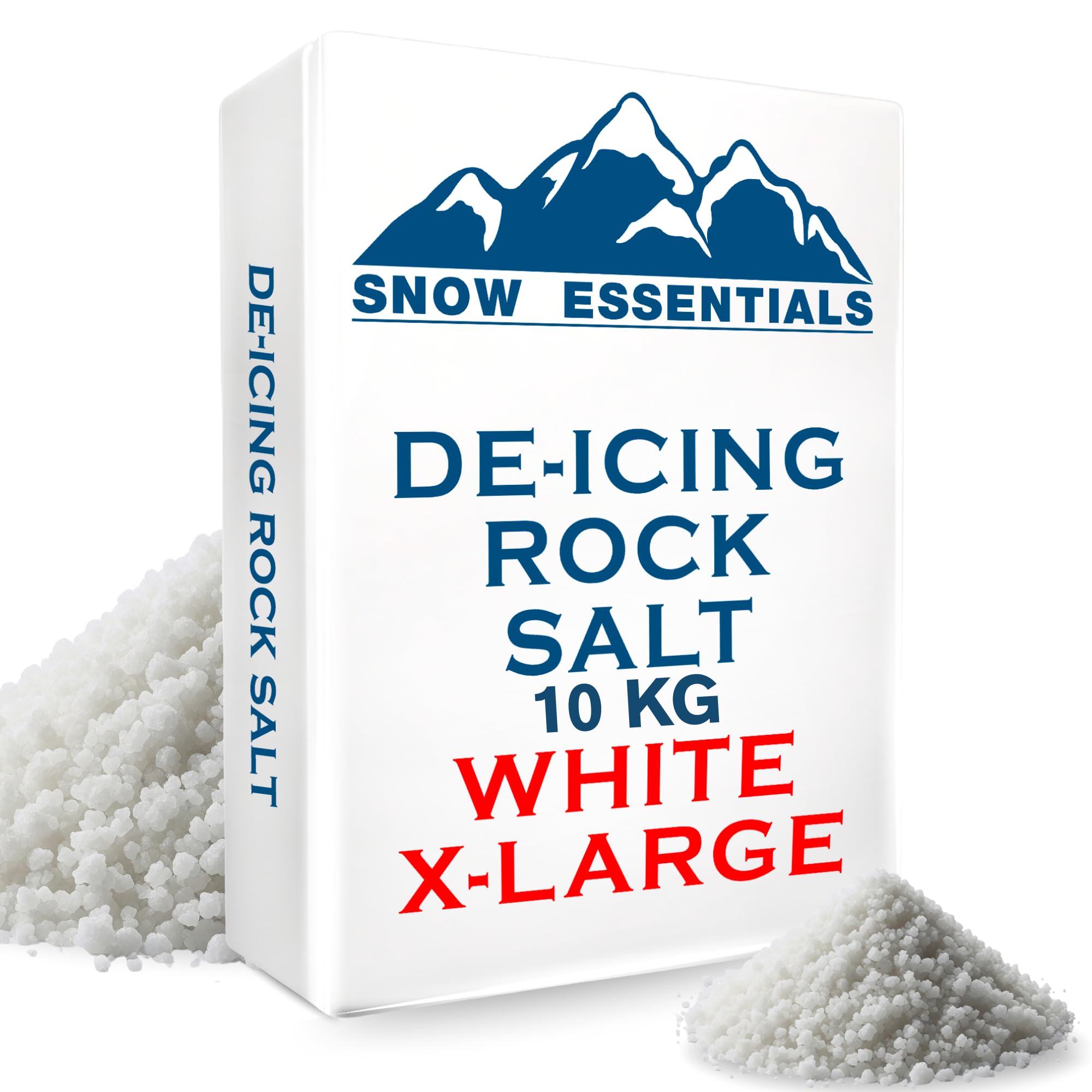 Laeto Signature Garden Bag of Grit Rock Salt Deicing White Rock Salt for Weeds De-Icing Salt for Paths, Driveways & Roads of Snow & Ice