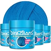 4 x La Riche Directions Semi-Permanent Hair Colour Dye Box Of Four-Lagoon Blue