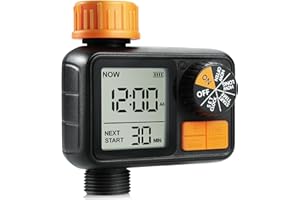 PISKOAN Sprinkler Timer,Water Timer (M02-1)