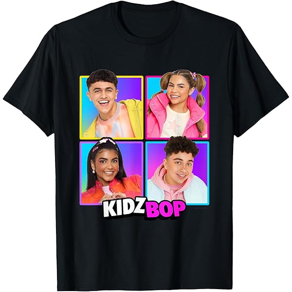 Amazon.com: KIDZ BOP - Boombox Logo T-Shirt : Clothing