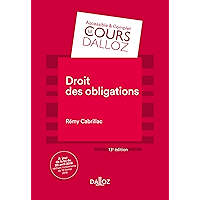 Droit des obligations (Cours) (French Edition) book cover