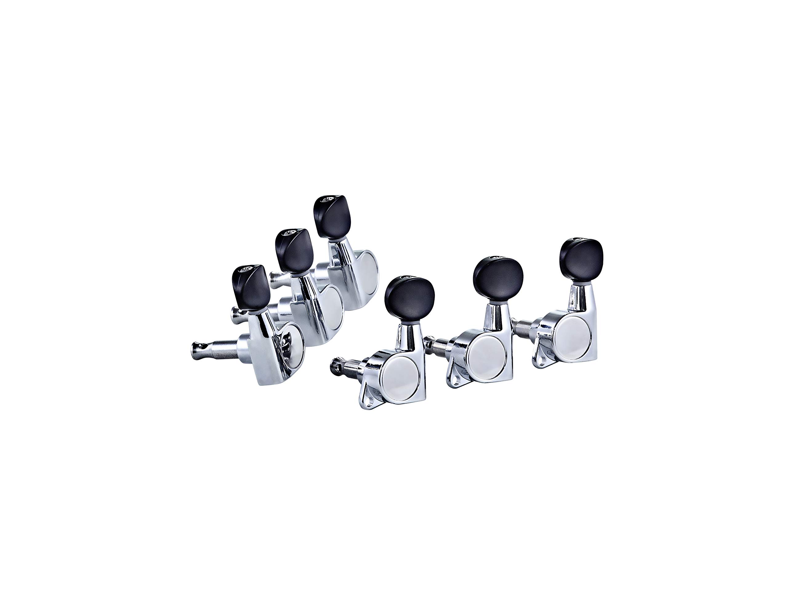 Ortega Guitars OTMEG33-CR Electric Guitar Machine Heads Set 3+3 Chrome