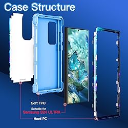 LONTECT for Galaxy S24 Ultra 5G Case Shockproof