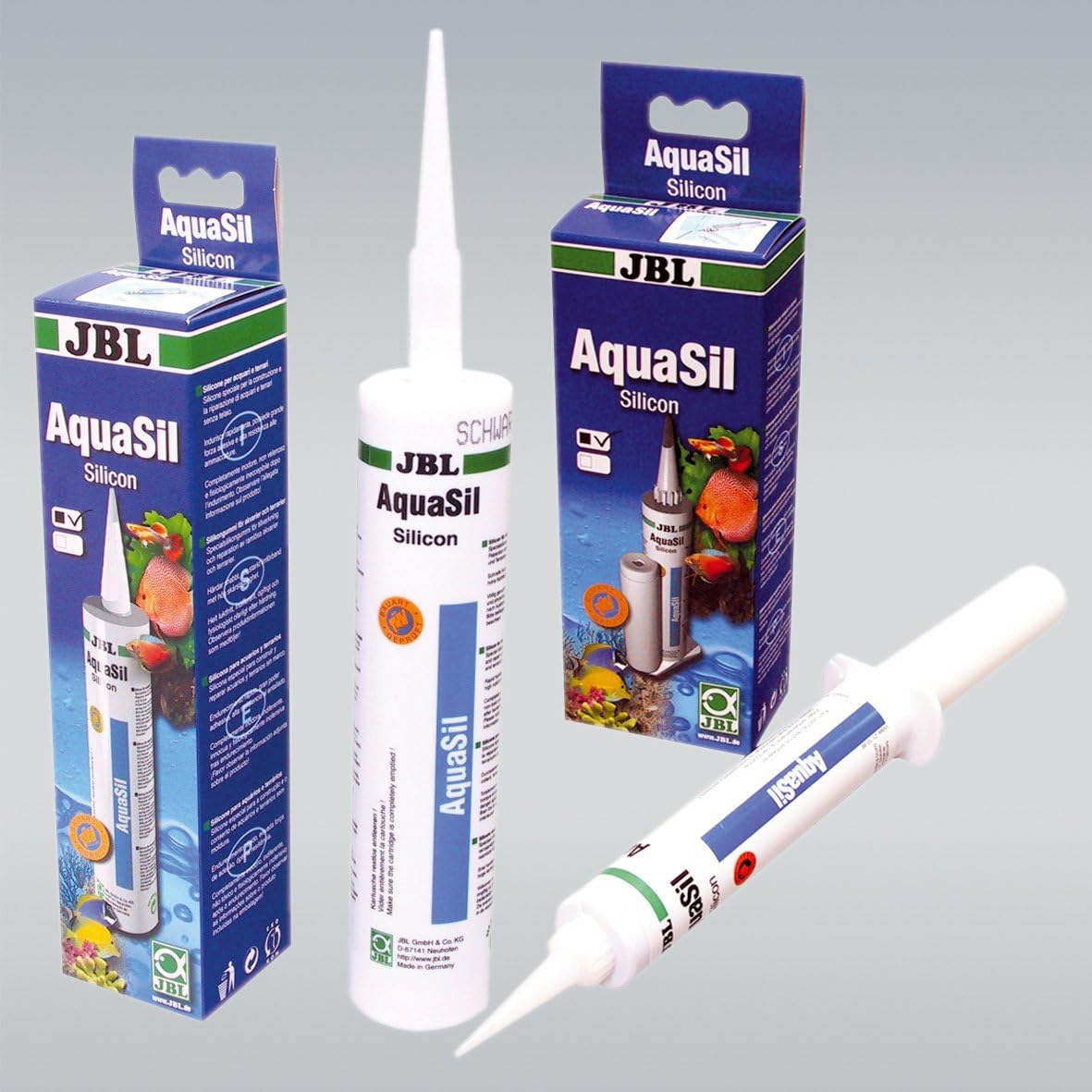 JBL AquaSil 80 ml black, Special silicone for aquariums and terrariums - Image 4