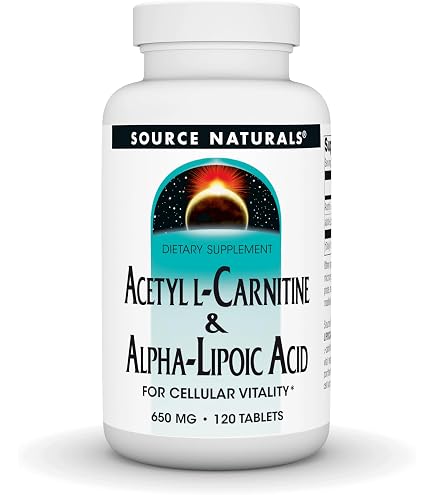 acetyl l carnitine prostate cancer Amazon.com: Source Naturals Acetyl L-Carnitine & Alpha-Lipoic Acid, for Cellular Vitality*, 650mg
