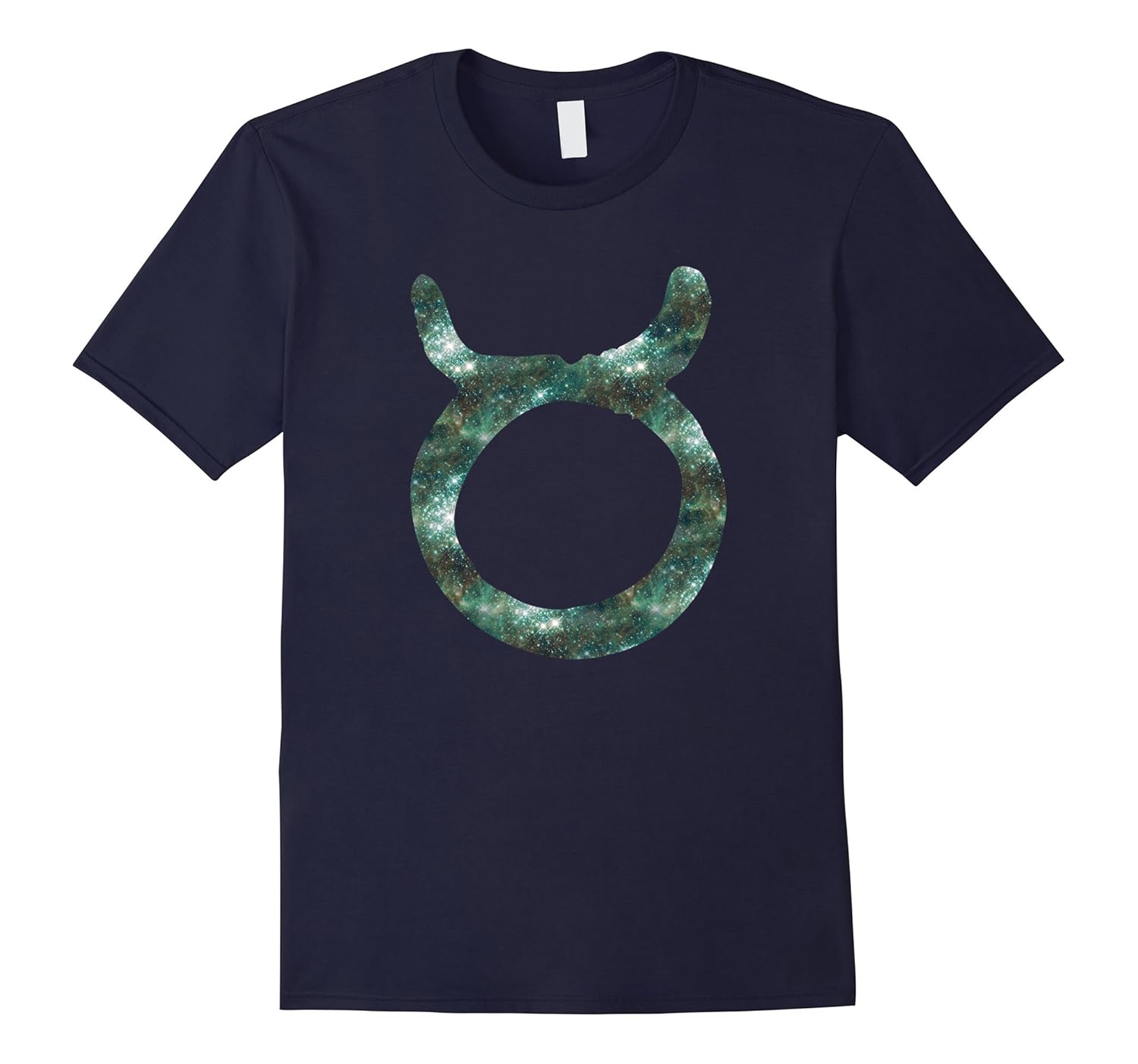 Taurus Zodiac Symbol Galaxy T-Shirt for Astrology Lovers-ANZ