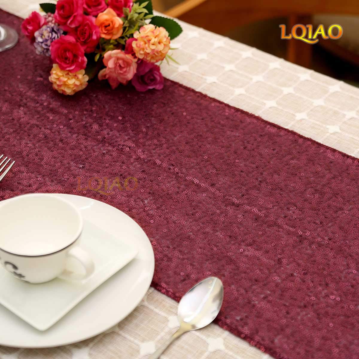 Best wine sequin table runner