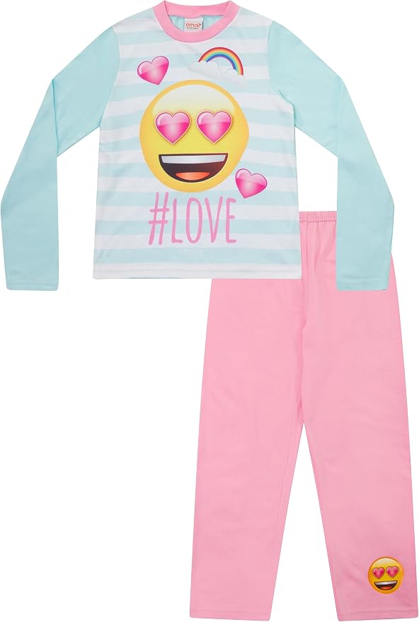 LENCATEX 25925 - PIJAMA DE NENA DE JERSEY ESTAMPADO ESTRELLA, BRILLA EN La Oscuridad