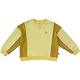 About Baby Shop Toddler/Kids Kenford Sweatshirt, Cotton and Terry Mix, Retro Color Block Design, Oversized Fit