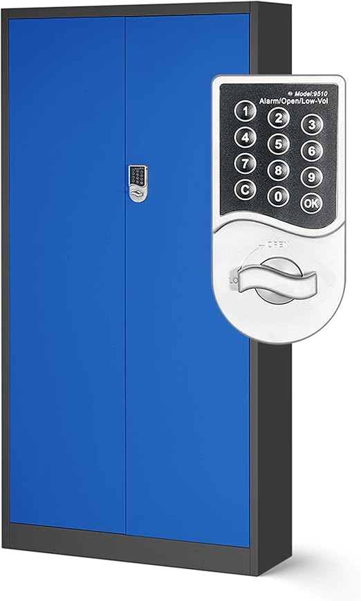 Jan Nowak by Domator24 Aktenschrank C003 Büroschrank Metallschrank