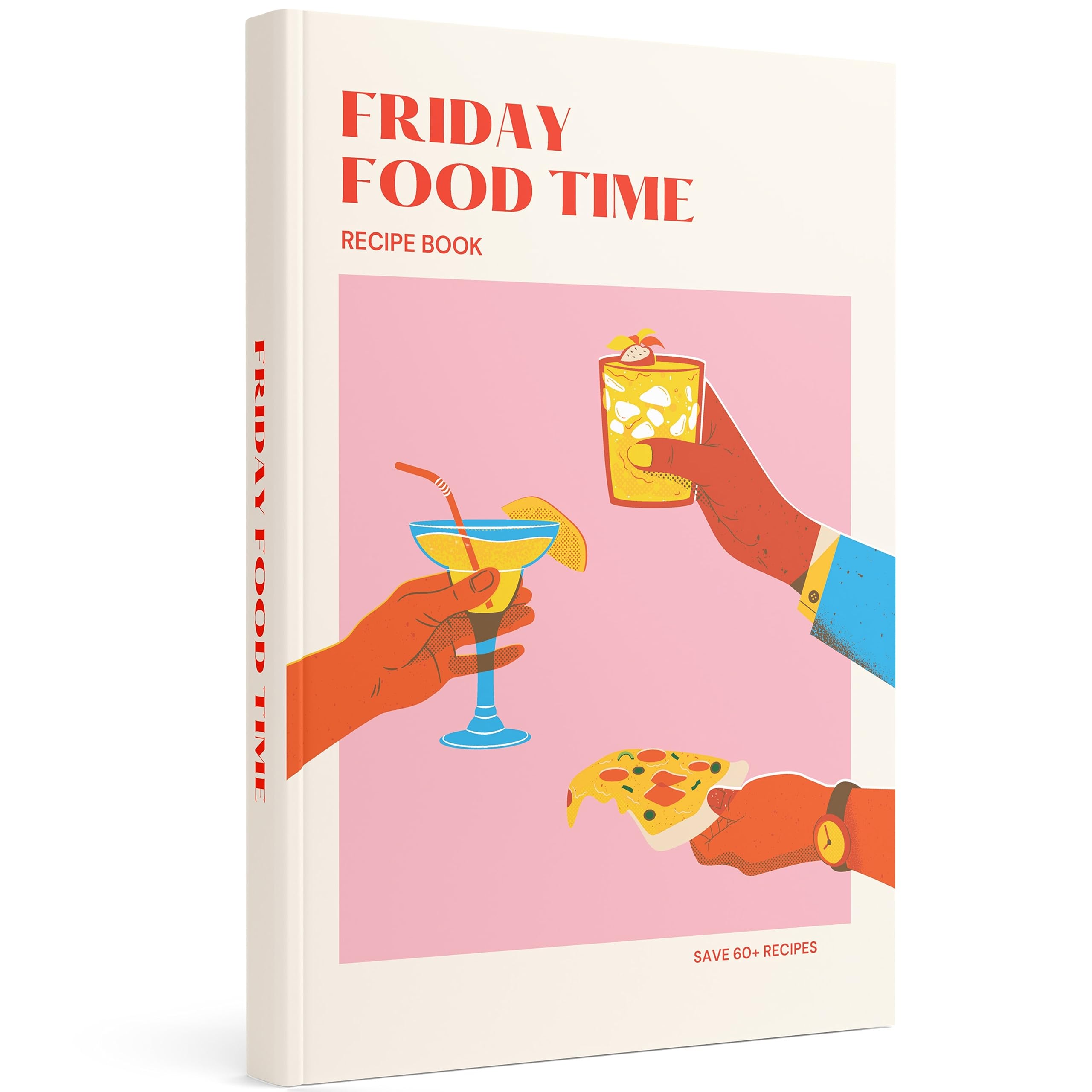 Lamare Blank Recipe Book to Write in Your Own Recipes – Cute DIY Cookbook & Recipe Journal – Perfect Blank Recipe Notebook for Family Keepsakes