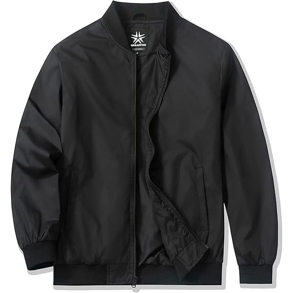 FIVETOSEVEN Techwear Varsity Bomber Jacket Shoulder Zipper