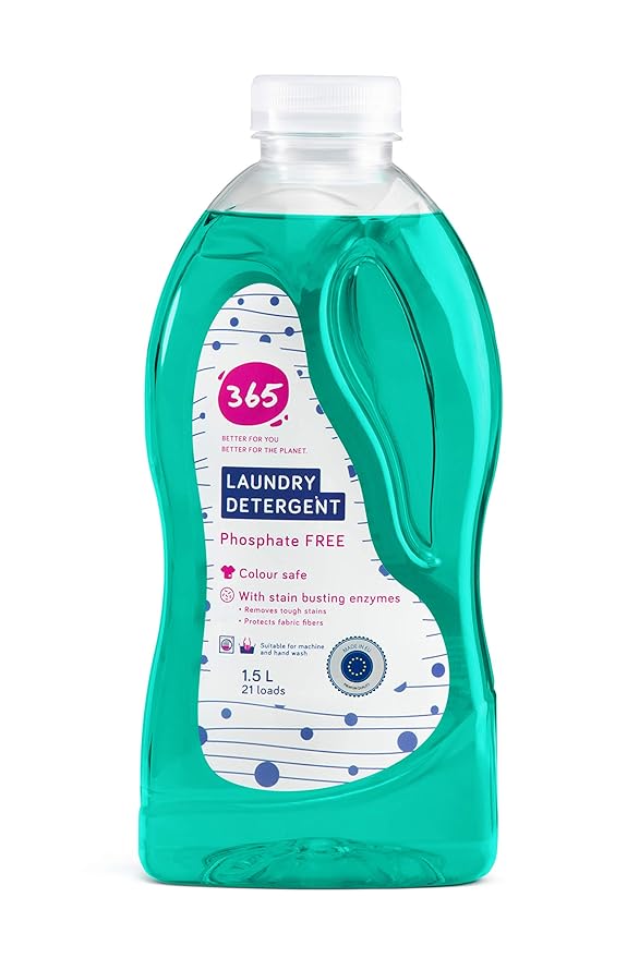 365 Laundry detergent Phosphate Free liquid detergent, plantderived