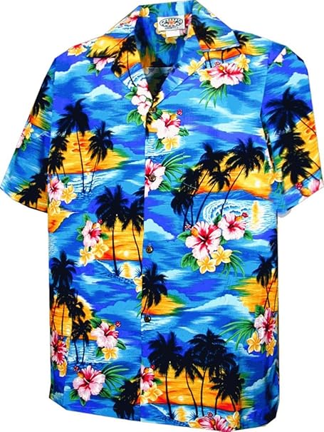 Long Sleeve Ramsey5D Texas Vintage 01 Hawaiian Shirt Funny Aloha