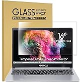 16" Tempered Glass Laptop Screen Protector for 16-inch 16:10 Aspect Ratio Screen HP/Dell/Lenovo/Asus/Acer/Samsung/Sony/MSI/LG/jumper/Razer Blade 16 inch Laptop.9H Hardness, Anti Scratch, Bubble Free