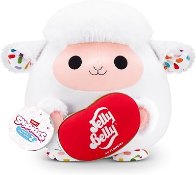 Snackles Series 2 Lamb Plush Toy 35 cm Brown Box Medium