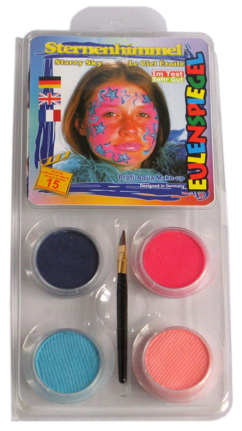 Eulenspiegel Design-A-Face Face Paint Pack - Starry Sky