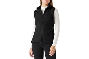 Outdoor Ventures Women's Polar Fleece Zip Vest Outerwear with Pockets,Warm Sleeveless Coat Vest for Fall & Winter