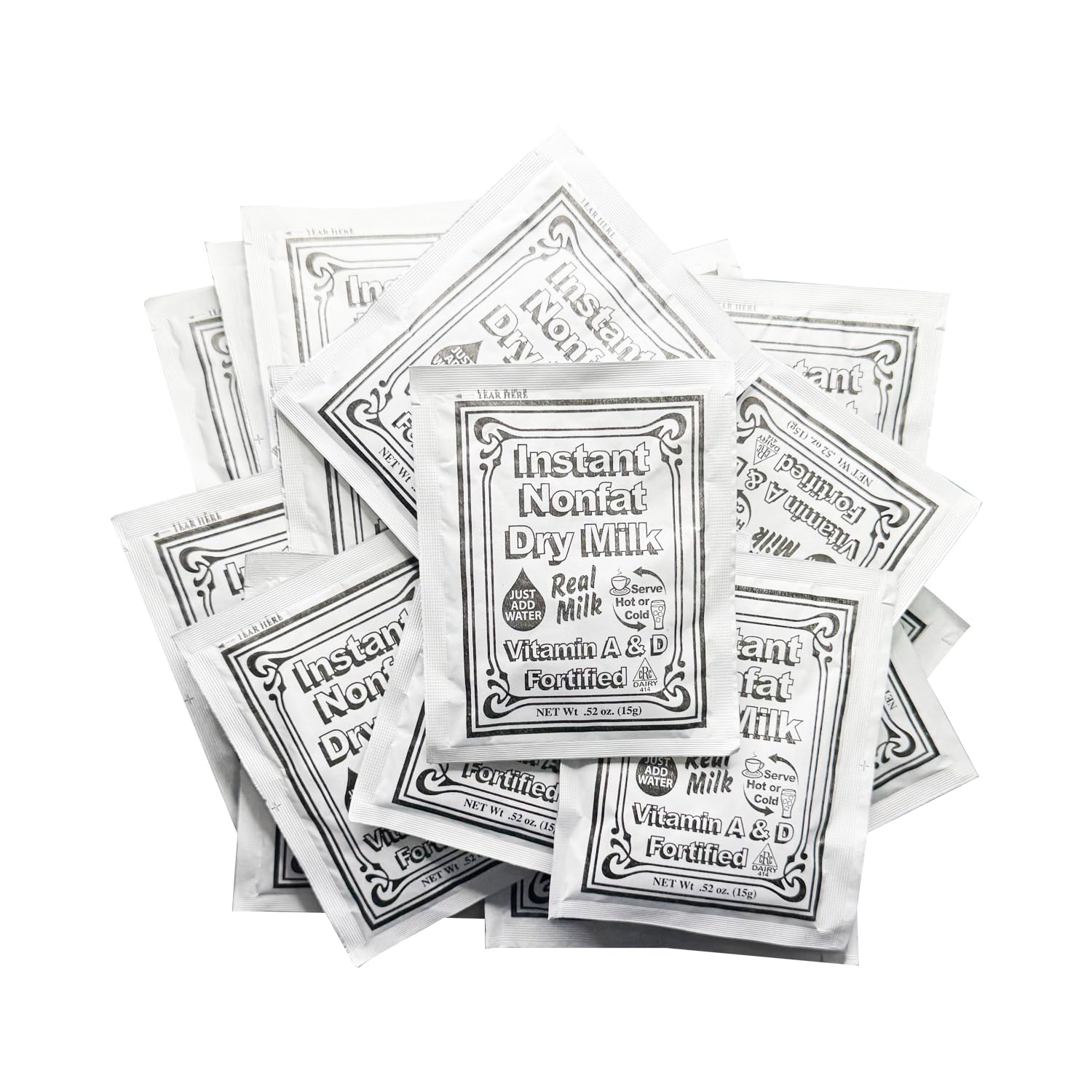 Non-Fat Dry Milk Instant Mix Packets – 15g