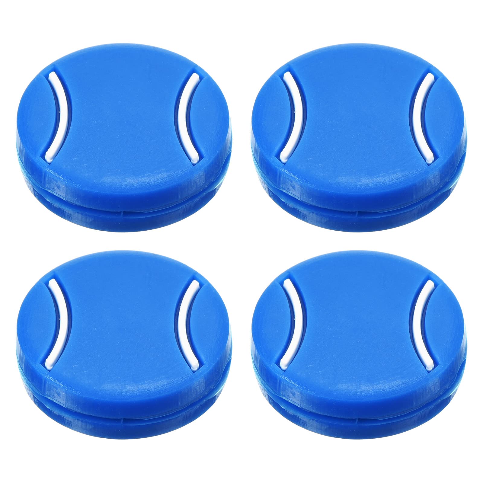 PATIKIL Tennis Racket Vibration Dampener, 4 Pack Soft Silicone Racquet Shock Absorber String Damping, Blue