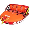 Airhead Mable Inflatable Towable Tube, 1-4 Rider Models, Dual Tow Points, Full Nylon Cover, EVA Foam Pads, Patented Speed Valve, Boat Tubes and Towables