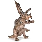 Papo - Realistic Pentaceratops Dinosaur Figure - Ages 3+ - Dinosaurs Collection - Educational Play Herbivorous Dinosaur - Gift Idea Toy for Girls and Boys