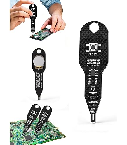 Type-C Inductor Tester – Coil Detection Tool For Circuit Board Repair, Phone & PC Motherboard Troubleshooting