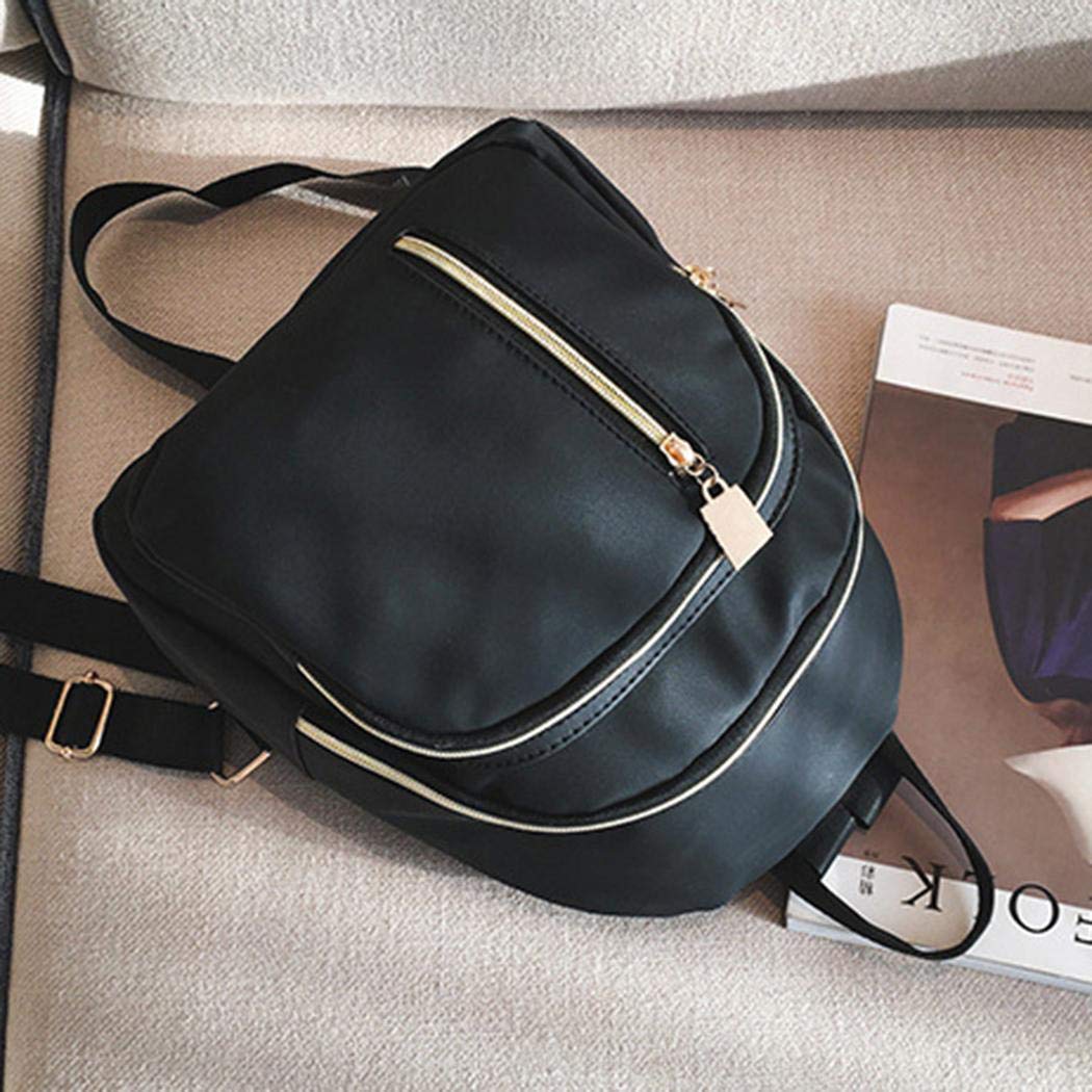 XioNiu Women Casual Solid Zippers Closure Lightweight Outdoor Backpack Backpacks