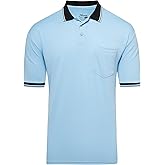 Murray Sporting Goods Short Sleeve Polo Baseball and Softball Umpire Shirt - Sized for Chest Protector