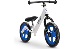 Bixe Aluminum Balance Bike for Kids and Toddlers - (Lightweight - 4LBS) - Toddler Bike - No Pedal Sport Training Bicycle - Bikes for 2, 3, 4, 5 Year Old - Blue