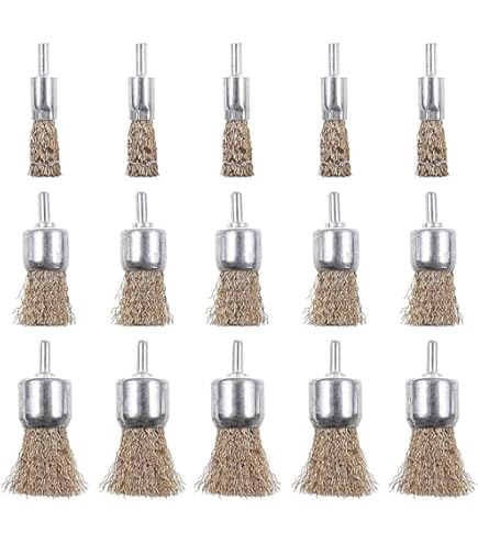 Wire Wheel Steel Brush Cup For Drill 1/4 Hex Shank For Cleaning