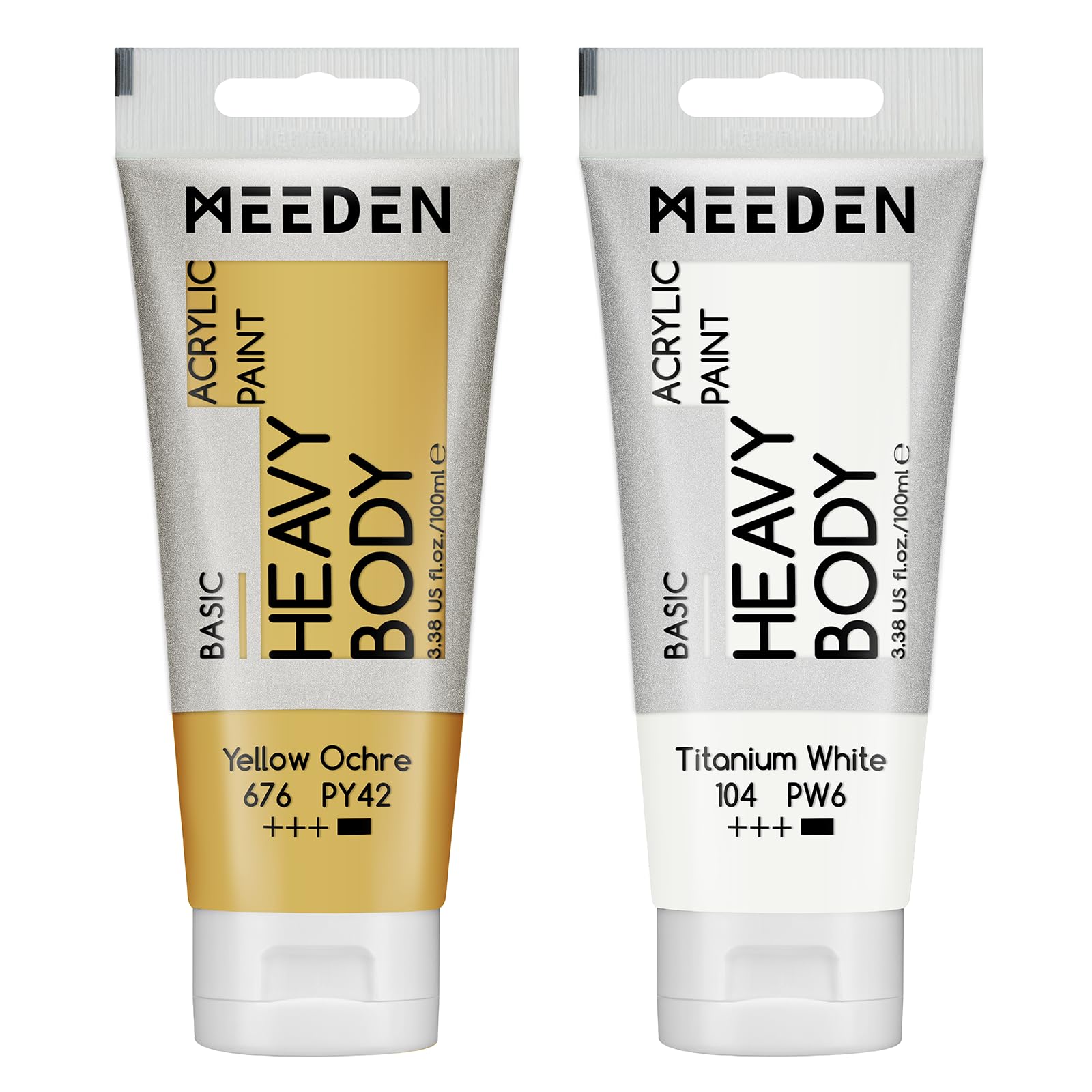MEEDEN Acrylic Paint Yellow Ochre: Bundled with