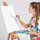 MOKANI 5 Packs Canvas for Painting 30 x 40 cm Blank Panels 3 mm Thick view 5