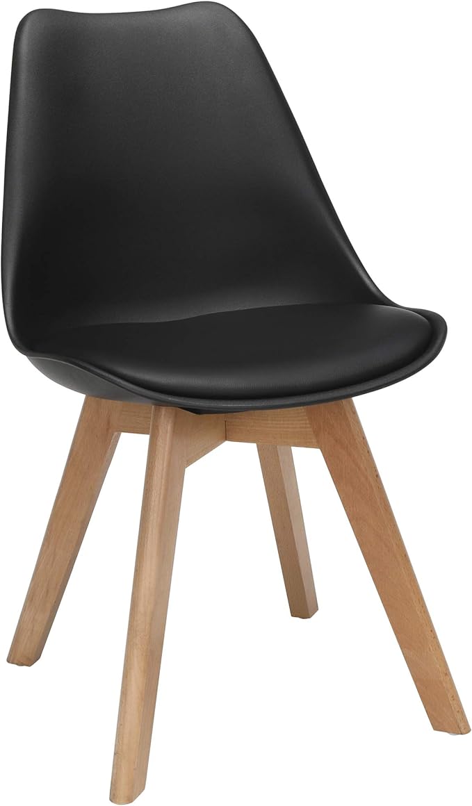 OFM 161 Collection Mid Century Modern 2 Pack 18" Plastic