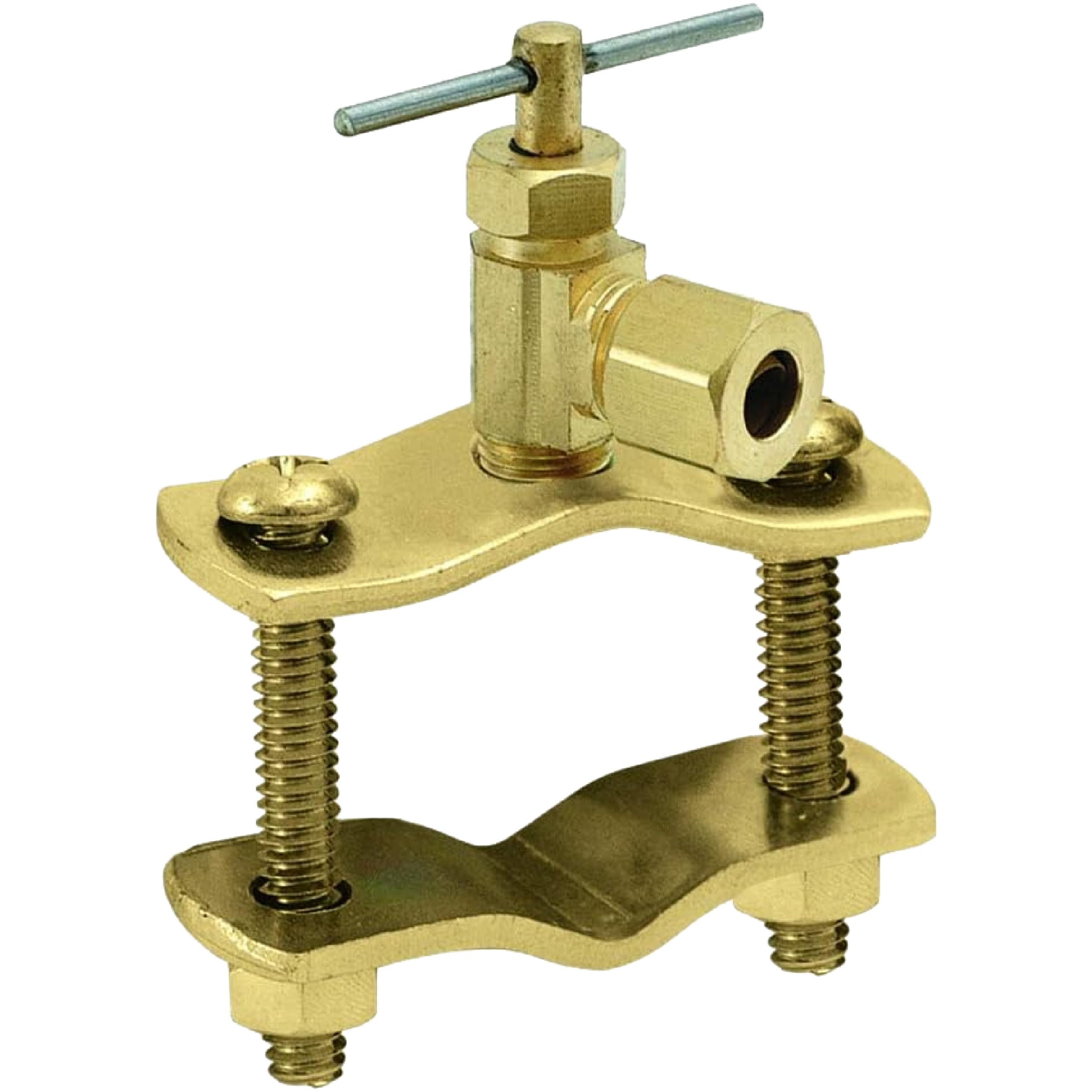 Photo 1 of EZ-FLO 1/4 Inch (OD) Self Tapping Saddle Valve, Brass