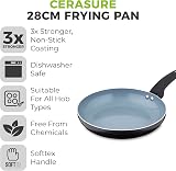 Tower Cerasure 28cm Fry Pan Non-Stick Ceramic Graphite Induction view 2