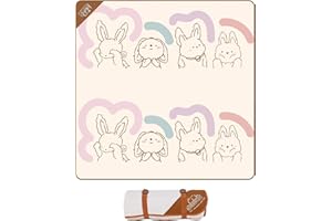 喜马拉雅 Extra Large Picnic Blanket 78" X 78" Foldable Washable Waterproof Sandproof Soft Cute Picnic Blankets Outdoor Picnic Mats for Camping Beach Blankets Party