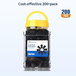 Cable Matters 200-Pack Cat6 / Cat5e RJ45 Strain