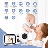 Babystar Baby Monitor with Camera Night Vision 3.2in Screen No WiFi VOX view 2