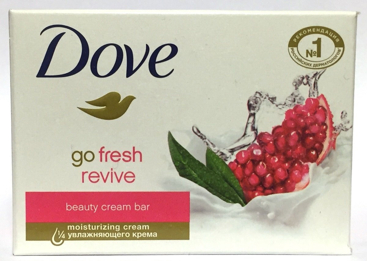 Dove Go Fresh Revive Beauty Cream Bar Soap, 135 G / 4.75 Ounce Bars (Pack of 12)