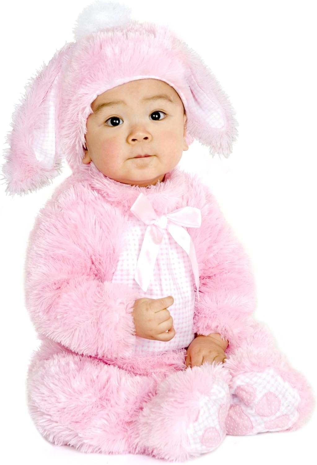 infant pink bunny costume