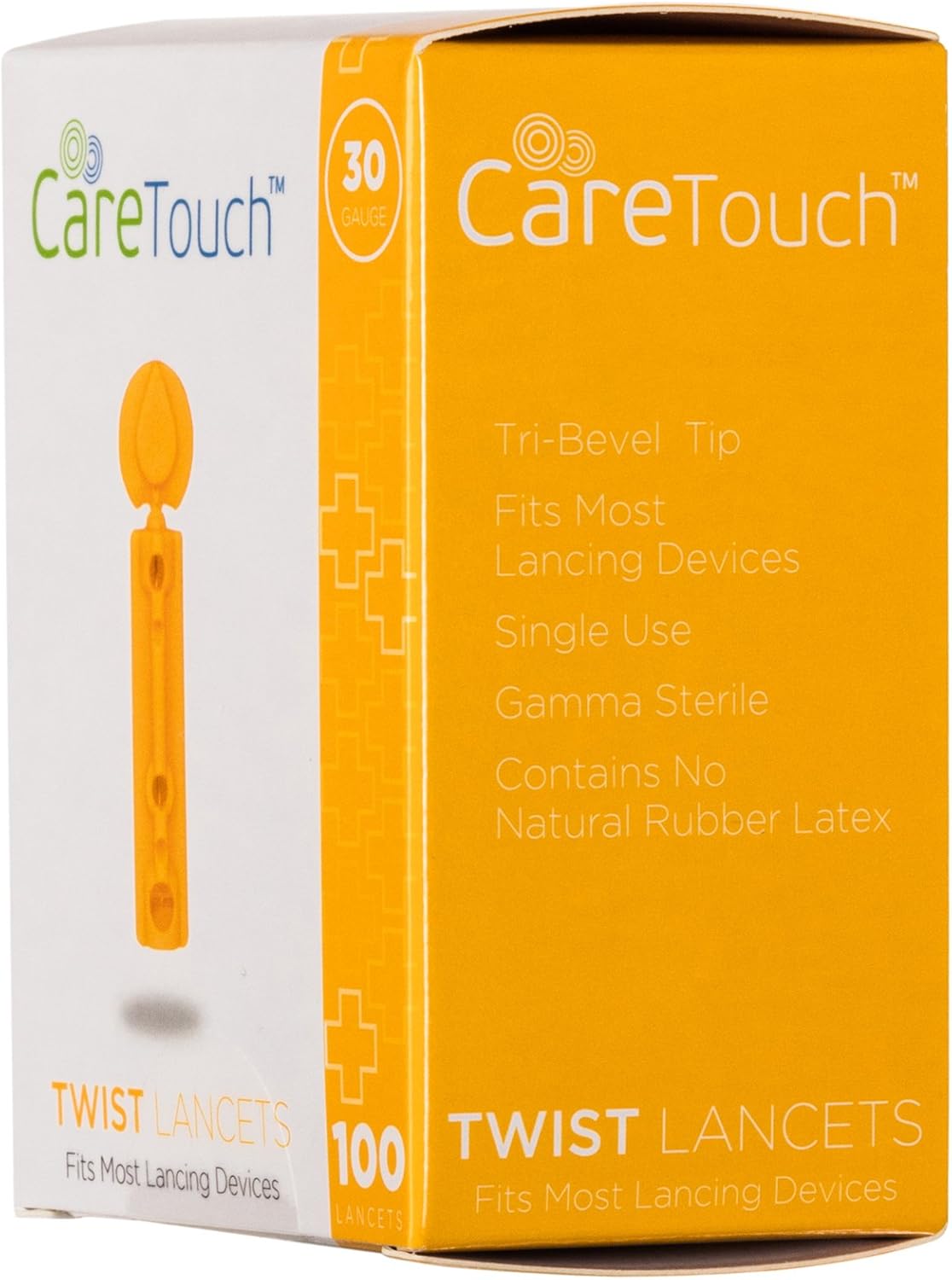 Care Touch Twist Top Lancets 30 Gauge, 300 Lancets: Health & Personal Care