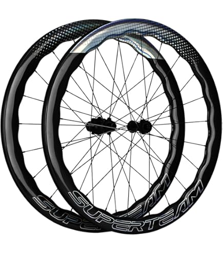 Superteam Carbon Wheelset Disc Brake 700c Road Bike Wheels 45/50