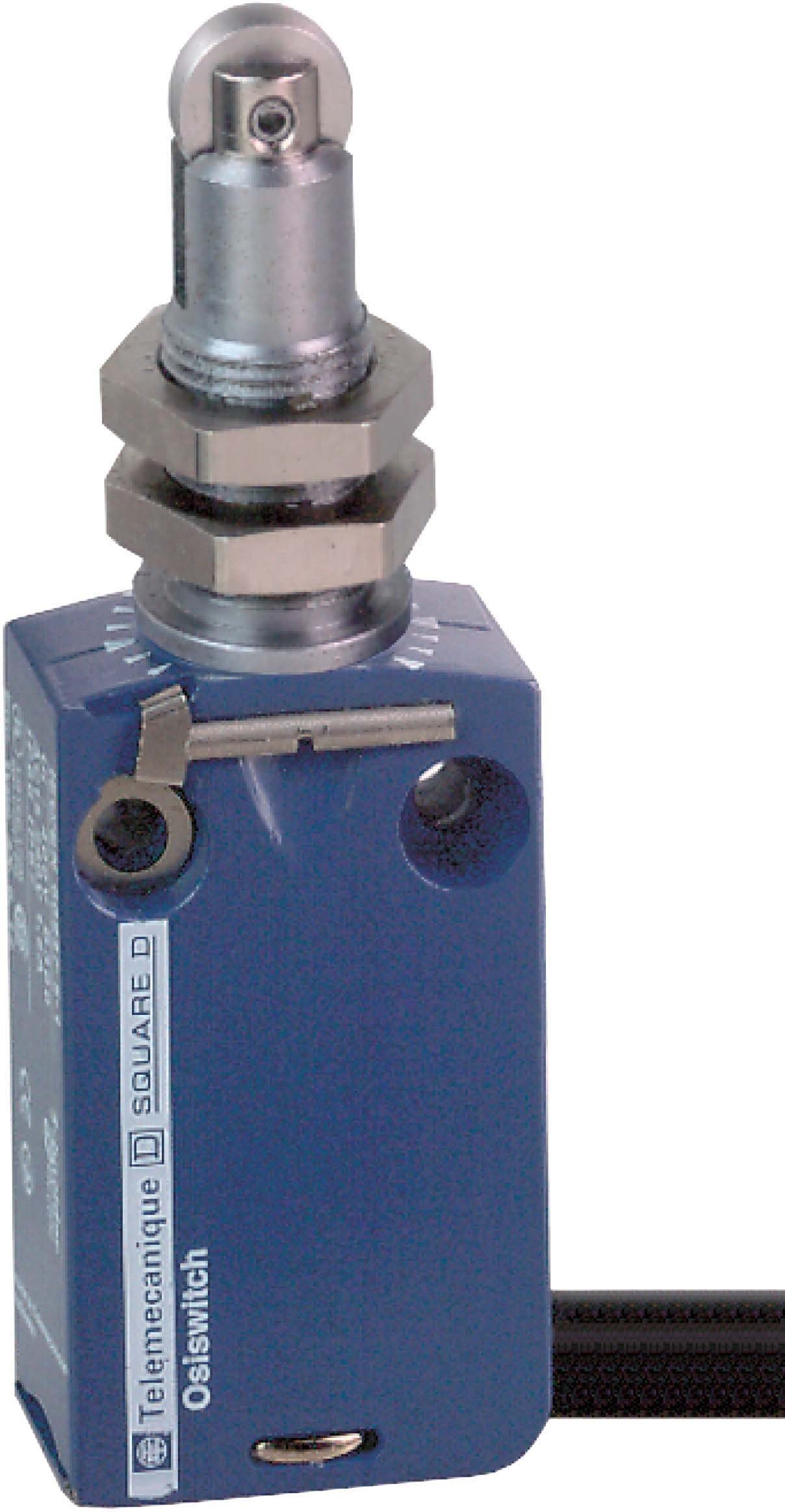 Schneider Electric XCMD21F2L5 Limit Switch 2P 5m, Limit Switch Xcmd - M12 Steel Roller Plunger - 1Nc+1No - Snap - 5 M, Part Number