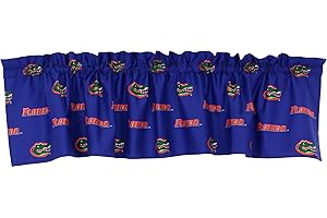 College Covers NCAA Curtain Valance, 84" x 15", Florida Gators,FLOCVL