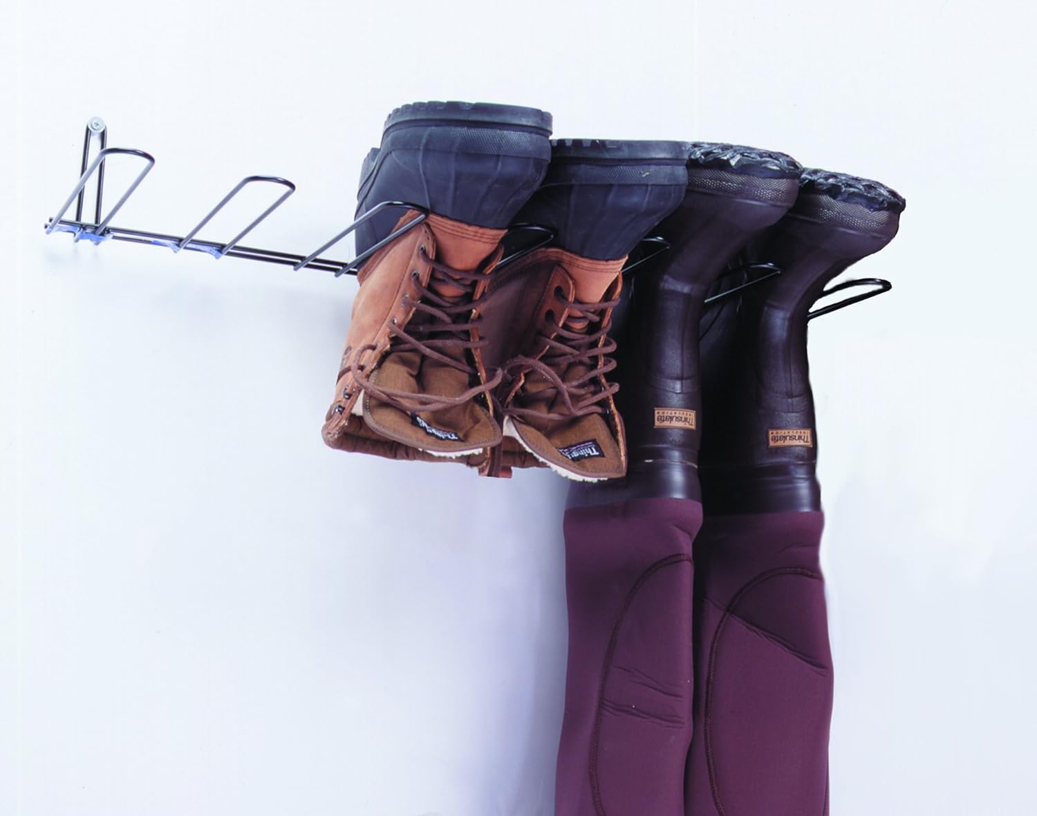 Rack'Em 4 Pair Boot Rack & Wader Hanger: Sports & Outdoors