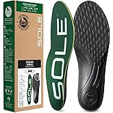 SOLE Everday Insoles - Custom Moldable Orthotic Support for Any Arch Type, Plantar Fasciitis Relief - Large, 1 Pair