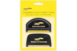 ZEFFFKA Cashmere Fine Wool Clothes Sweater Multi-Fabric Garments De-Pilling De-Fuzzing Comb Lint Fuzz Balls Remover Pills Cle