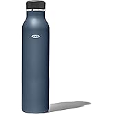 OXO Strive 24oz Insulated Water Bottle with Standard Lid - Dark Cobalt