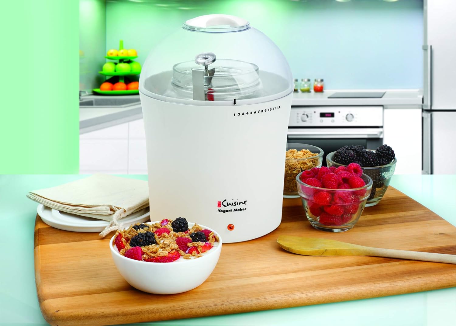 Euro Cuisine YM260 Yogurt Maker, 2 Quarts, DAA: Kitchen & Dining
